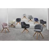 Bessagi Home naslanjač lucita, bež, žamet | Shoptok.si