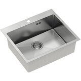 Quadron Čelični sudoper RUSSEL 110 BRUSH NICKEL | shoptok.hr