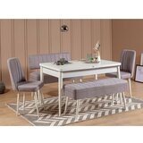  Trpezarijski set vina 0701 4 whitegrey Cene
