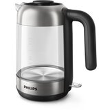 Philips 5000 series HD9339/80 električno kuhalo za vodu 1,7 L 2200 W Crno, Nehrđajući čelik, Prozirno | shoptok.hr