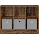  Kreveta s ladicama Staro drvo 73,5 x 22,5 x 53,5 cm | shoptok.hr