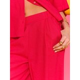 Sinsay Široke hlače s mješavinom lana | shoptok.hr