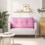  Jastuk za leđa Ružičasta 120 x 24 x 50 cm tkanina | shoptok.hr