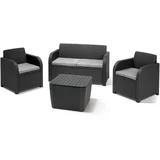 baštenska garnitura novara sa box stolom/ grafit CU247294