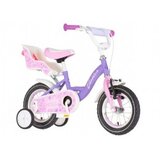  Bicikl Visitor Lovely little princess 12" ljubičasti | ePonuda.com