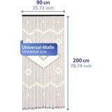 Maximex Zavjesa za vrata od bambusa u prirodnoj boji 90x200 cm Rhombus – | shoptok.hr