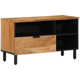 TV ormar s ladicama Smeđa 80 x 33 x 46 cm Čvrsto drvo manga | shoptok.hr