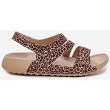 Zazoo Womens Leather Sandals K1004 Panther | ePonuda.com