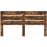  Vzglavje z vzglavjem Dimljeni oreh 160 cm Konstruiran les, (5000121013) | Shoptok.si
