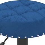  Barske stolice 2 kom. Plavi baršun | shoptok.hr