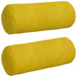  Valjkasti jastučići 2 pcs Žuta Ø 15 x 40 cm Kordura tekstil | shoptok.hr