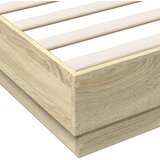  Okvir za krevet boja hrasta 135x190 cm od konstruiranog drva | Eponuda.ba