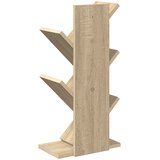  Drvena polica za knjige 4-tierska 30 x 18 x 60 cm Hrast sonoma | shoptok.hr