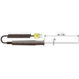 B+B Thermo-Technik Vbodno tipalo B+B Thermo-Technik EHF 1xK NL 130 -50 do +400 °C K, (20634089) | Shoptok.si
