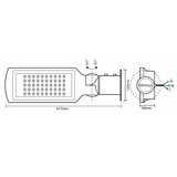  LED ulična lampa sa senzorom LED/50W/170-400V IP65 | Eponuda.com