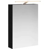  Kupaonski ormar s ogledalom Zidne Crni hrast 50 x 14 5 x 70 cm | shoptok.hr