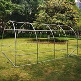  Vrtni staklenik – tunel od folije 4,5x2x2m 10m² UV-4 Premium - zeleni | shoptok.hr