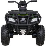 Lean Toys Otroški štirikolesnik 24V Quad XT 4X80W Zelena s snežnim plugom | Shoptok.si