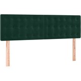  Krevet s oprugama i madracem tamnozeleni 140x200 cm baršunasti | shoptok.hr