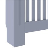  Pokrivač radijatora 2 pcs Siva 112 x 19 x 81,5 cm | shoptok.hr