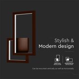  LED zidna svetiljka LED/20W/230V 3000K braon | Eponuda.com
