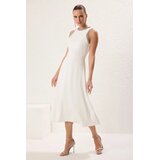 TRENDYOLMILLA Ženska haljina Tprss24El00178, Bela | Eponuda.com