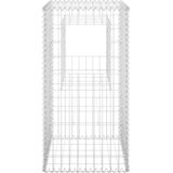  Gabionske stupne košare 2 kom 50 x 50 x 100 cm željezne | shoptok.hr
