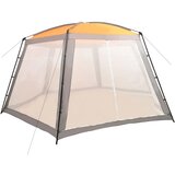 vidaXL šator za bazen od tkanine 660 x 580 x 250 cm sivi Cijene
