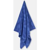 Dagi Blue Fish Textured Solid Color Towel 85X150 | Shoptok.si