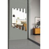 Hanah home ogledalo rectangular stripe 5x40 cm (10 pieces) silver | ePonuda.com
