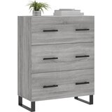  Komoda boja hrasta sonome 69,5 x 34 x 90 cm konstruirano drvo | shoptok.hr
