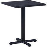 The Living Store Vrtna miza črna 60x60x75 cm - Vrtna Miza, (21476383) | Shoptok.si