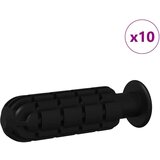  Drške za nogometni stol 10 pcs Crna 2 8 x 2 8 x 9 3 cm Plastika | shoptok.hr