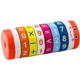  Edukativni matematički valjak za djecu - slagalica za učenje brojanja 12,5 cm | Shoptok.si