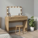  Toaletni stol s ladicama Umjetnički hrast 100 x 40 x 120 cm | shoptok.hr