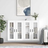  Zidni ormarići 2 kom bijeli od konstruiranog drva | shoptok.hr