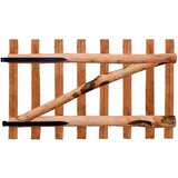  Jednostruka Vrata za Ogradu Impregnirano Drvo Lijeske 100x60 cm | shoptok.hr