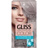 Schwarzkopf Gliss Color permanentna barva za lase odtenek 10-55 Ash Blond Cene