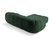Micadoni Home zelena žametna kotna sedežna garnitura diana | Shoptok.si