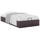  Okvir za krevet bez madraca tamnosmeđi 80x200 cm od tkanine | shoptok.hr
