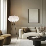 Candellux Lighting Bijela stojeća svjetiljka s tekstilnim sjenilom (visina 147 cm) Cafee – | shoptok.hr