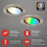 BRILO KOMPLET 3x LED RGBW prigušiva kupatilska svetla GU10/4,9W/230V Tuya+ daljinski upravljač | Eponuda.com