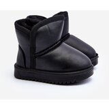 Kesi Children's eco leather snow boots Husalta black Cijene