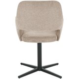 MID.YOU NASLANJAČ, les, kovina, tekstil rjavosiva | Shoptok.si