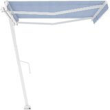  Prostostoječa avtomatska tenda 400x300 cm modra/bela, (20729088) | Shoptok.si