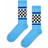 Happy Socks Čarape Checked Stripe Sneaker Sock