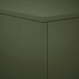  Stalak za biljke 2 pcs Maslinastozelena 30 x 30 x 60 cm Čelik - Maslinastozelena 2x (30 x 30 x 60 cm) | shoptok.hr