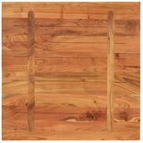 Stolna ploča 80x80x2,5 cm četvrtasta od masivnog drva bagrema | shoptok.hr