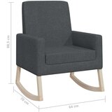  Gugalni stol temno sivo blago, (20702266) | Shoptok.si