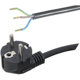 Hawa Priključni kabel [ varnostni vtič - kabel\, odprti konec] črni 2 m 1008219, (20414275) | Shoptok.si